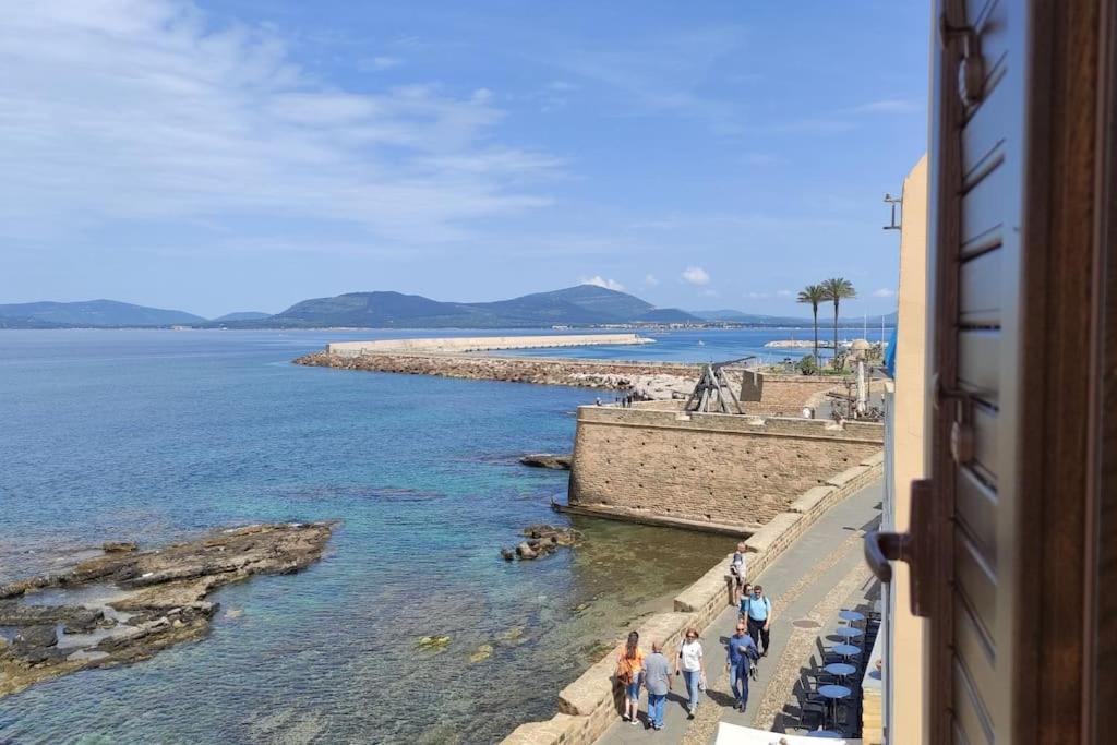 La Mirada , Appartamento Con Magnifica Vista Alghero Bagian luar foto