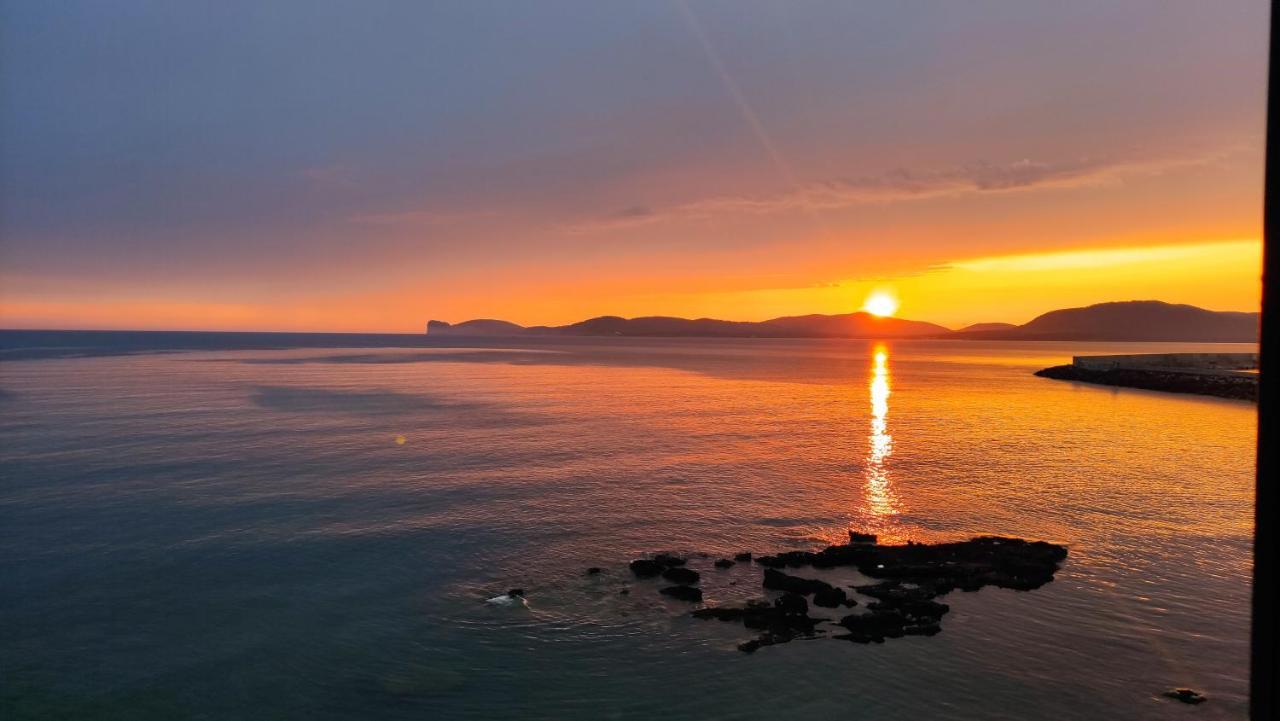 La Mirada , Appartamento Con Magnifica Vista Alghero Bagian luar foto