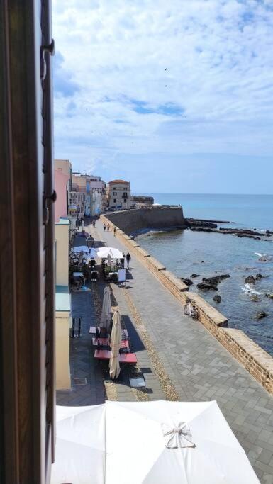 La Mirada , Appartamento Con Magnifica Vista Alghero Bagian luar foto