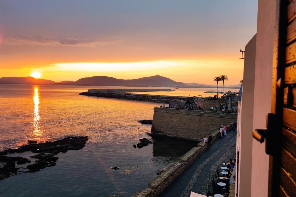 La Mirada , Appartamento Con Magnifica Vista Alghero Bagian luar foto